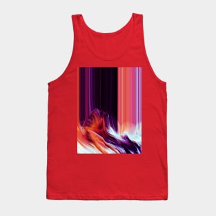 Abstract Art Mountain Peaks Tank Top